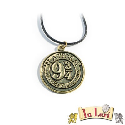 collana cordoncino binario 9 3/4 della saga di Harry Potter